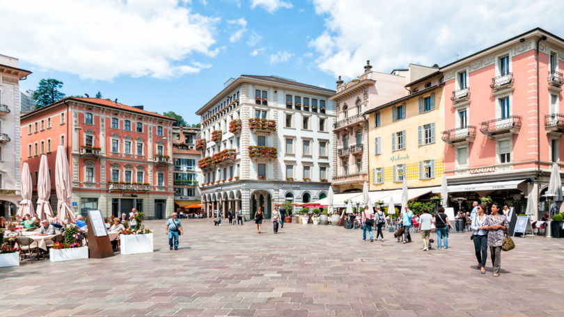 Lugano's Historical Town Center